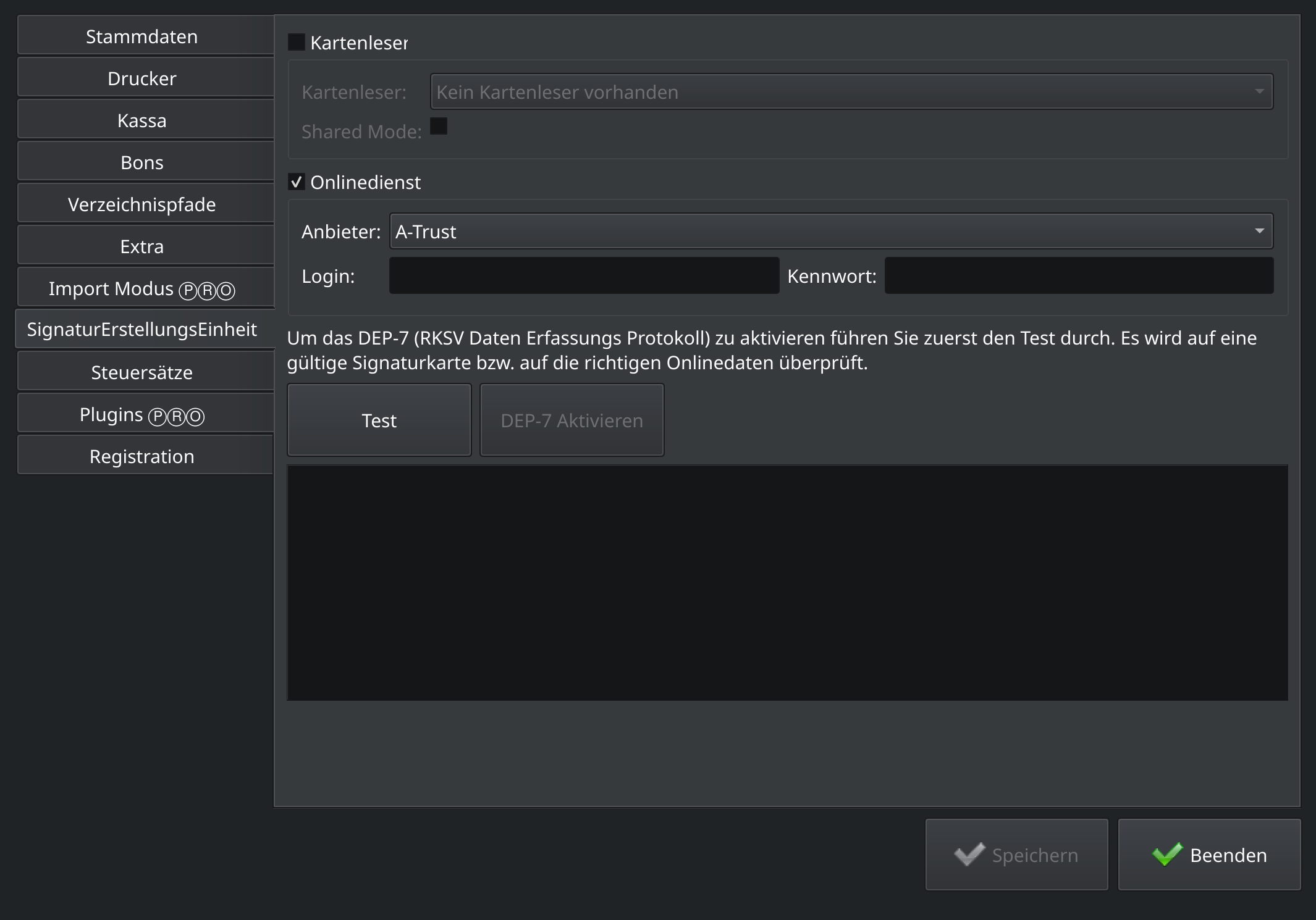 Signaturerstellungseinheit